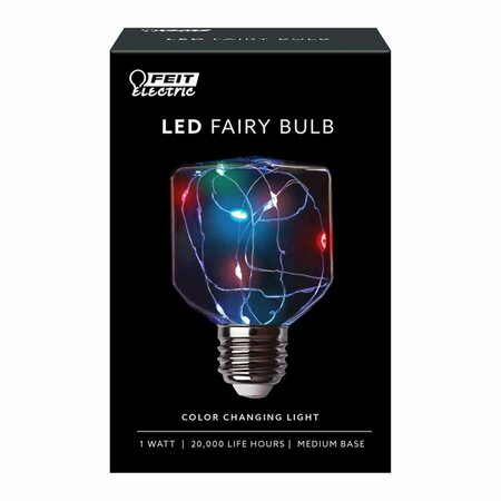 CLING 2 watt 60 Lumen Fairy Square LED Bulb, Multi Color CL3328300